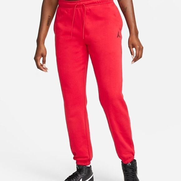 Air Jordan 1 2 3 4 5 6 7 11 12 Bred Fire Red Joggers Pants Women's Size XXL New - Picture 3 of 14